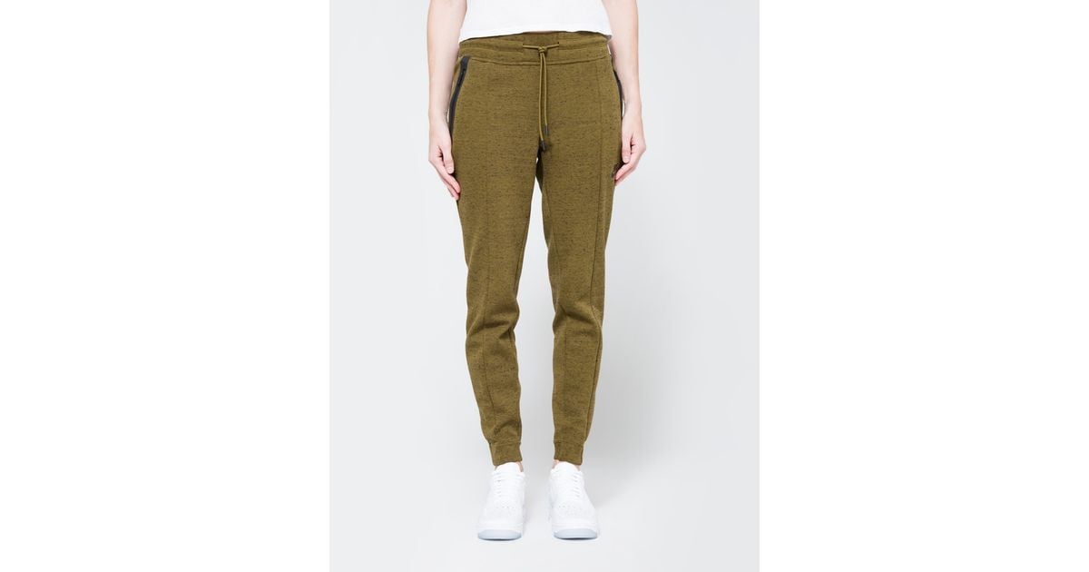 Nike Womens Tech Fleece Pant Olive Flak Nike Womens Tech Fleece Pant Olive Flak